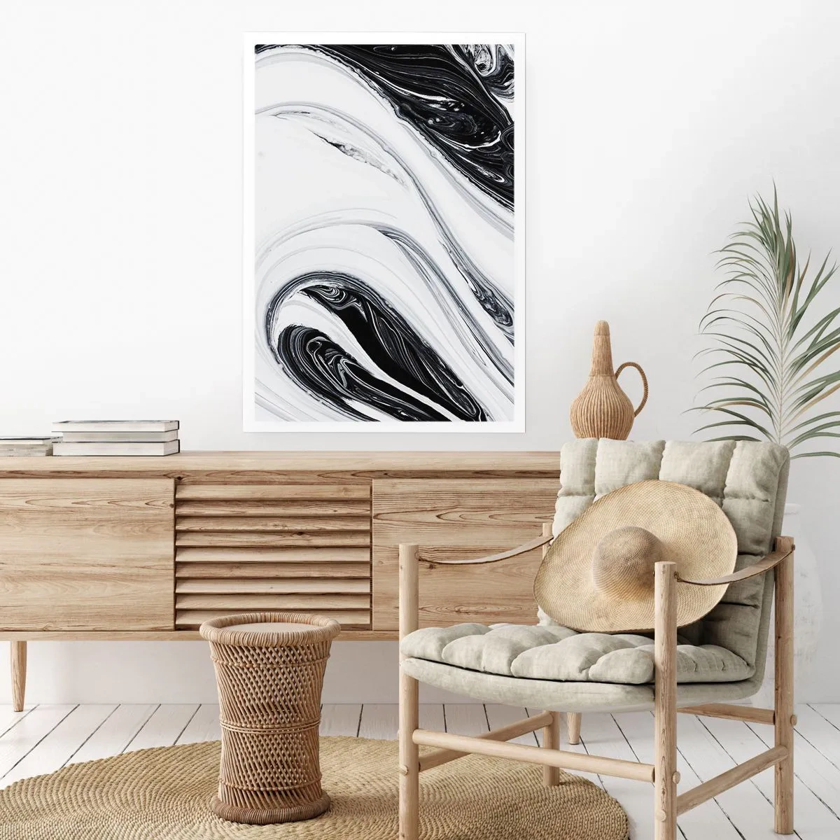 Poster - Een combinatie van tegenstellingen - 70x100 cm