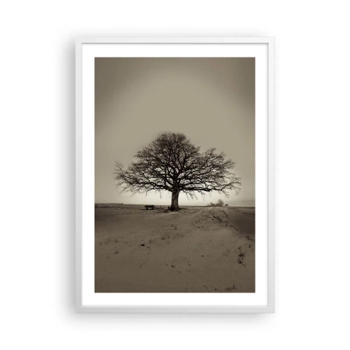 Poster in een witte lijst - Van hier tot in de eeuwigheid - 50x70 cm