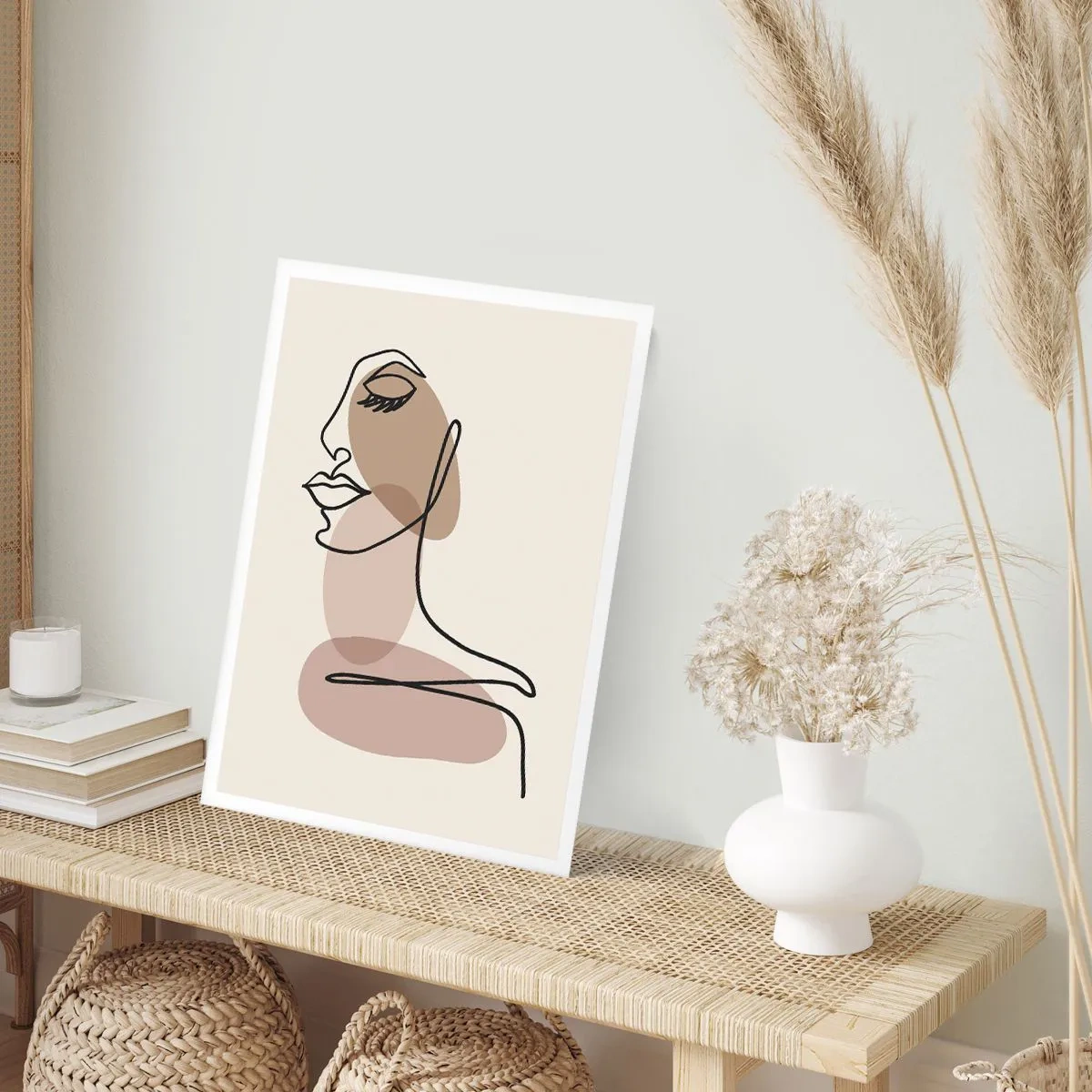 Poster - Een bepaalde lijn van schoonheid - 70x100 cm