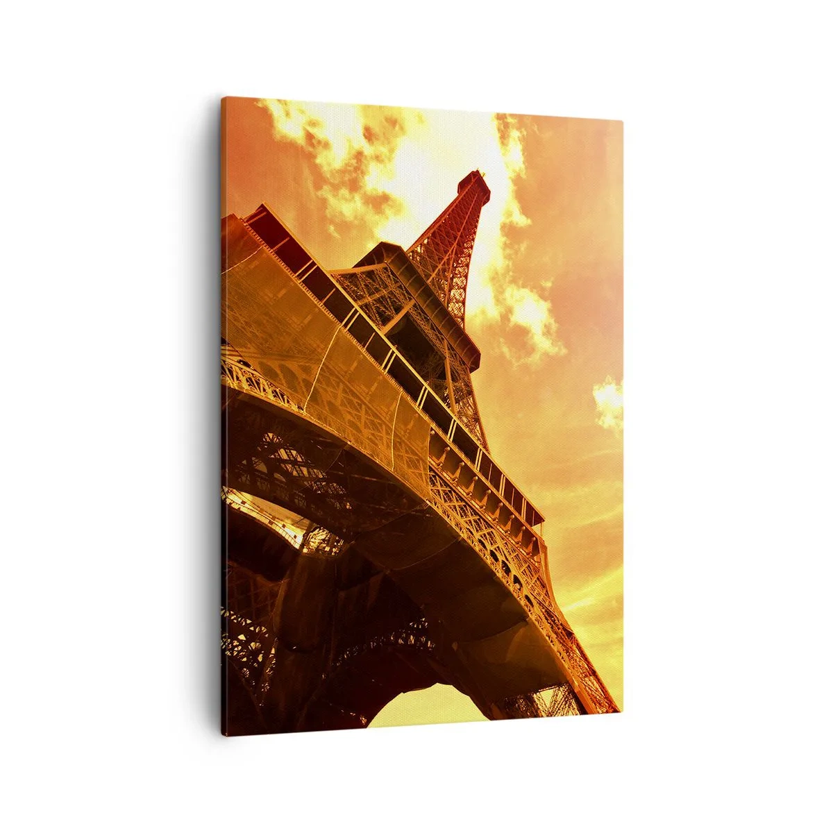Schilderen op canvas - Monumentaal, want verguld met de zon - 50x70 cm