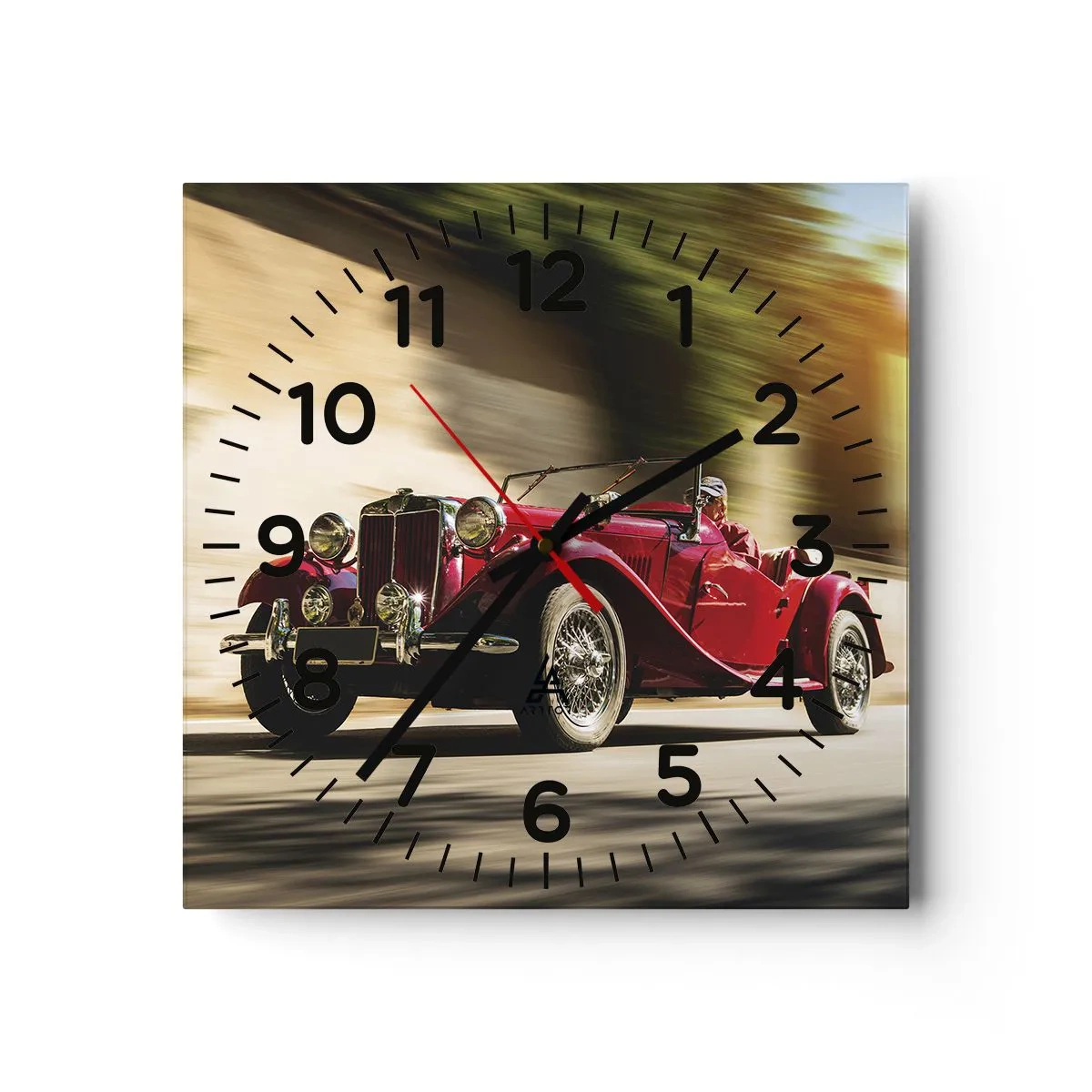 Wandklok - Klok - Mooier dan Nike van Samothrace - 30x30 cm