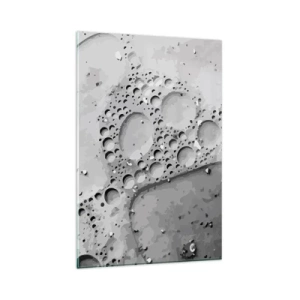 Schilderen op glas - Schuimspoor - 80x120 cm
