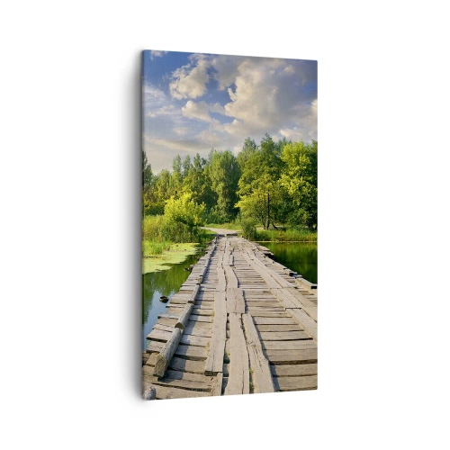 Schilderen op canvas - Zomer, zomer overal - 45x80 cm