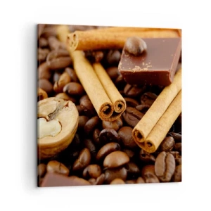 Schilderen op canvas - Concert van aroma's - 60x60 cm