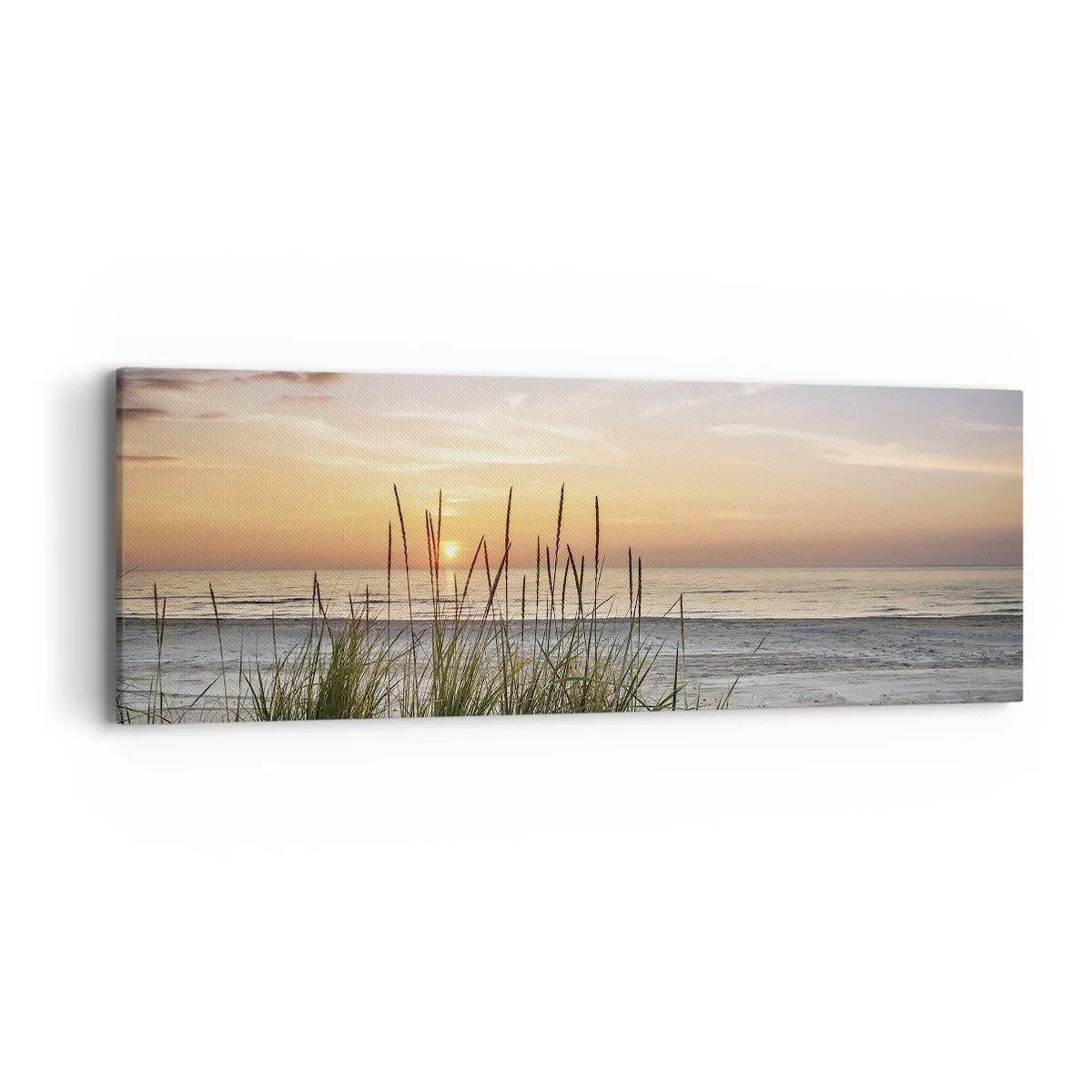 Schilderen op canvas - Kijk, denk, voel - 90x30 cm