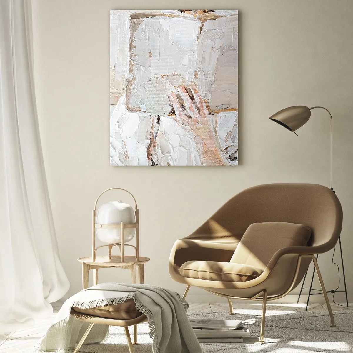 Schilderen op glas - In een andere wereld - 50x70 cm