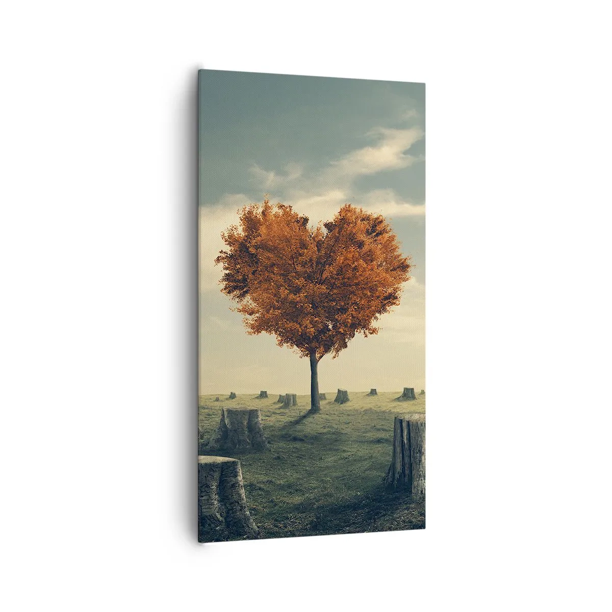 Schilderen op canvas - Er is nog steeds hoop - 65x120 cm