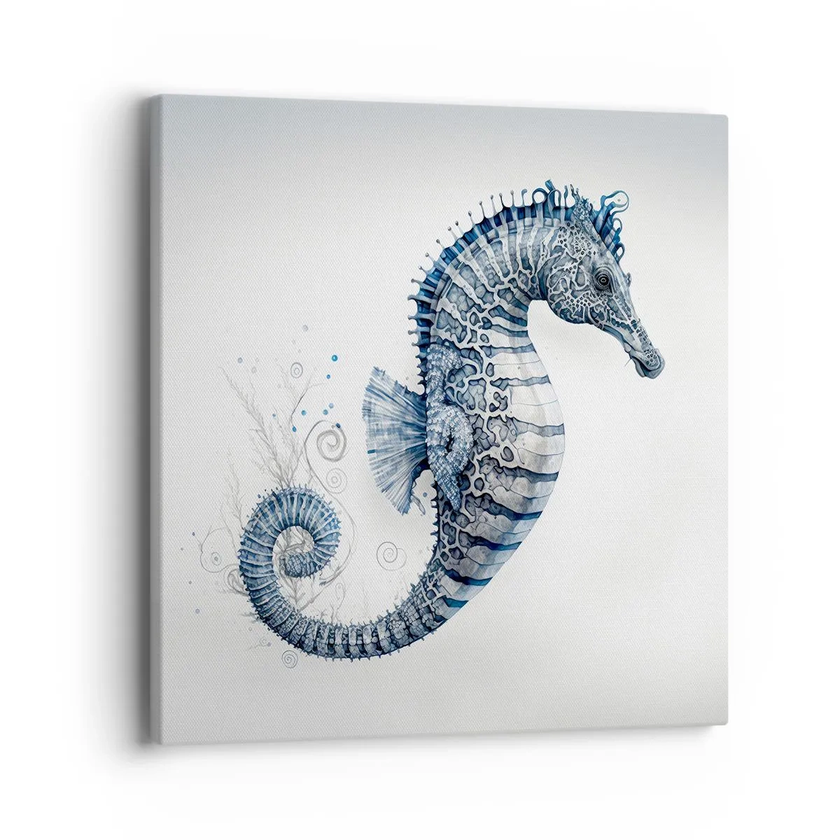 Schilderen op canvas - Een subtiele grap van de natuur - 40x40 cm