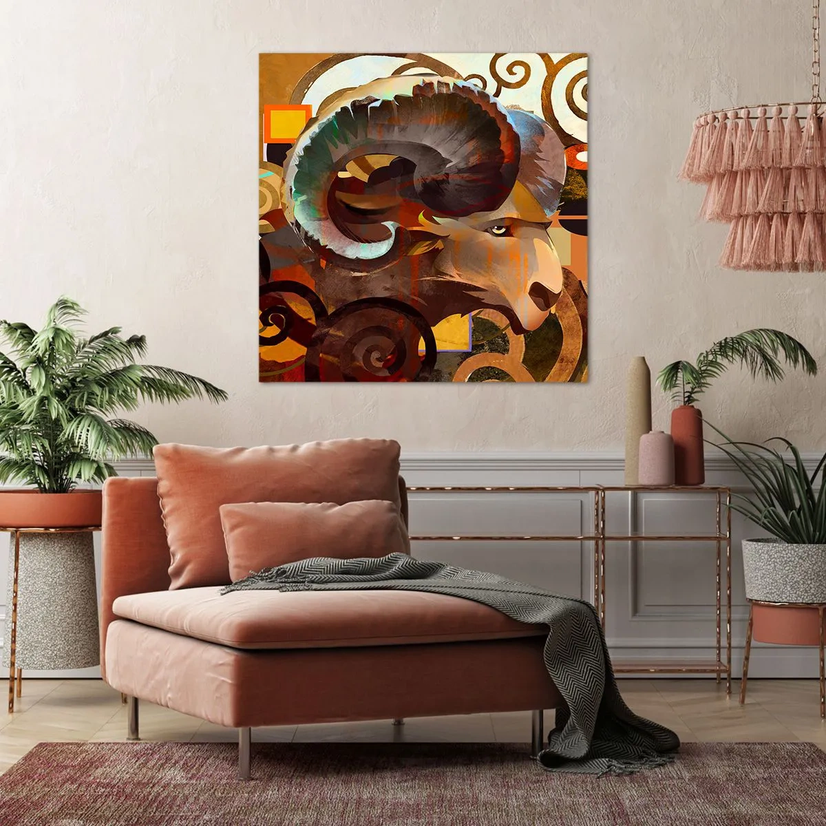 Schilderen op canvas - Magie - religies - rituelen - 70x70 cm