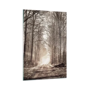 Schilderen op glas - Boskathedraal - 80x120 cm