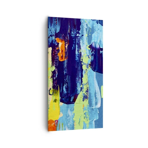 Schilderen op canvas - Het leven is mooi! - 65x120 cm
