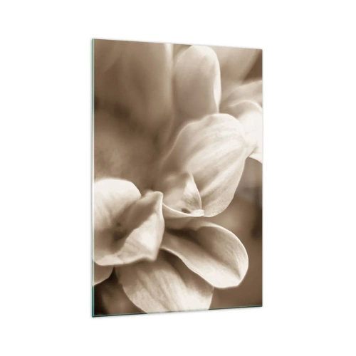 Schilderen op glas - Zo zacht als een glimlach - 70x100 cm