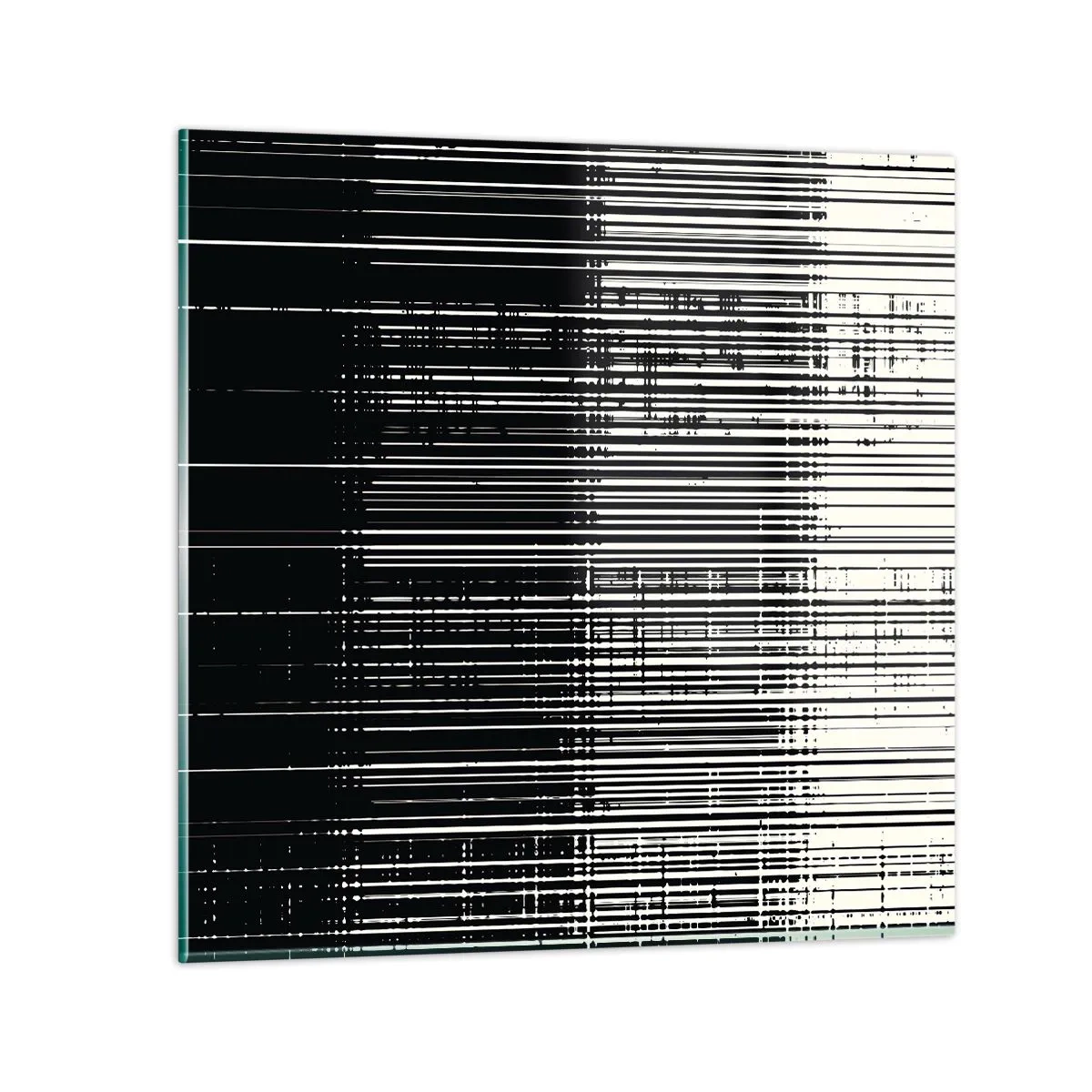 Schilderen op glas - Golven en vibraties - 70x70 cm