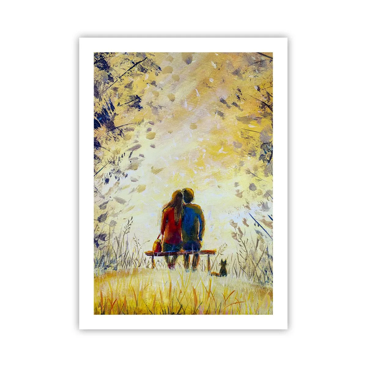 Poster - Een magisch moment - 50x70 cm