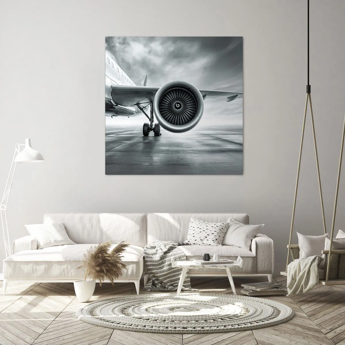 Schilderen op canvas - Er is kracht! - 40x40 cm