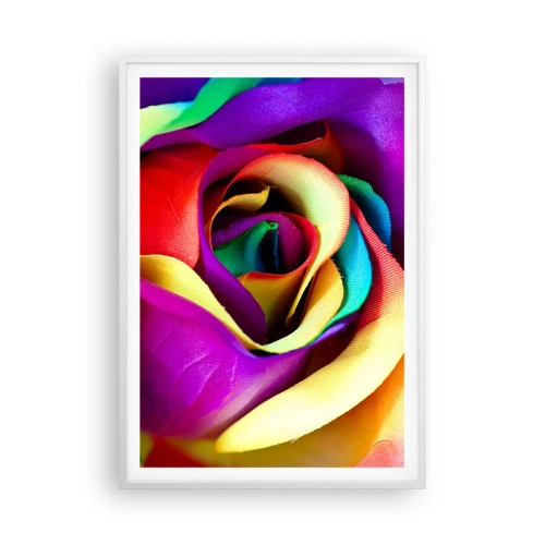 Poster in een witte lijst - Het is onmogelijk - 70x100 cm