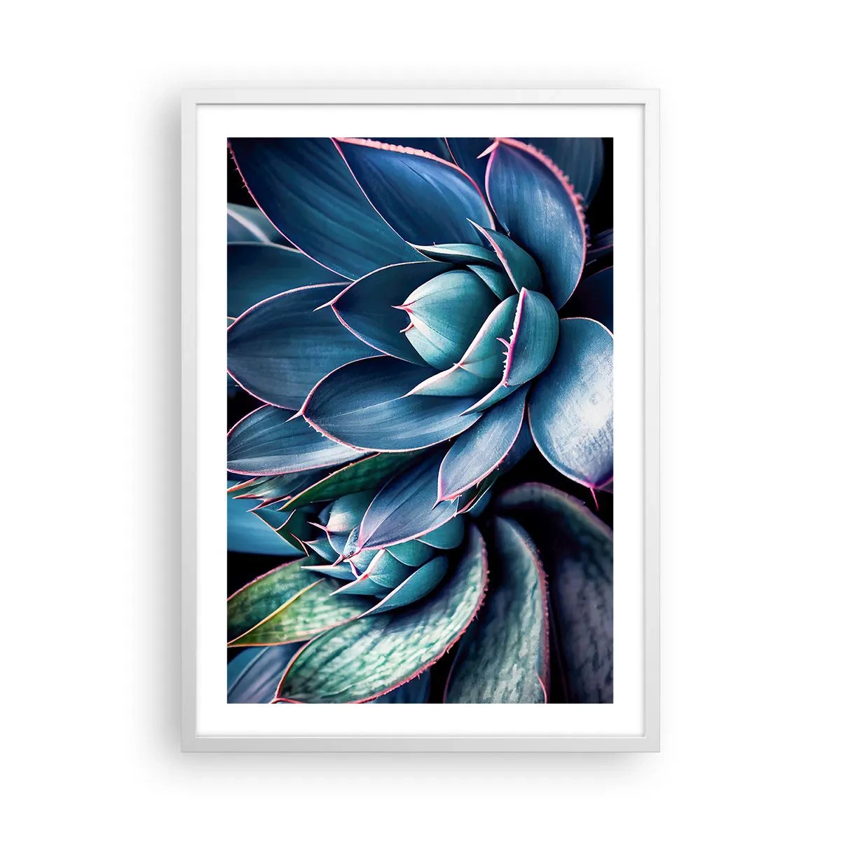 Poster in een witte lijst - Levenskracht - 50x70 cm