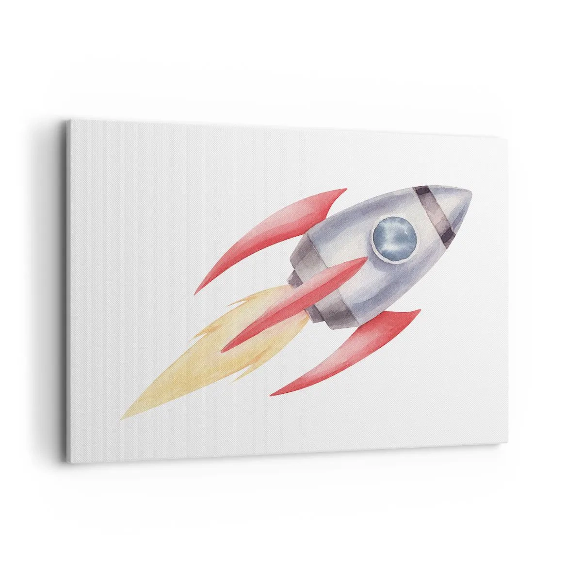 Schilderen op canvas - Hoger, sneller, verder - 100x70 cm