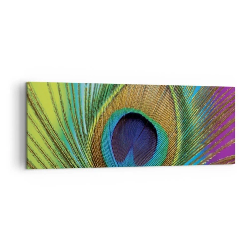 Schilderen op canvas - Oog in oog - 140x50 cm