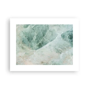 Poster - De nobele kou van steen - 40x30 cm