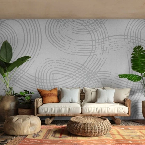 Fotobehang Standard Eco - Er is geen rechte weg - Minimalisme, Deel, Helder - 250x175 cm
