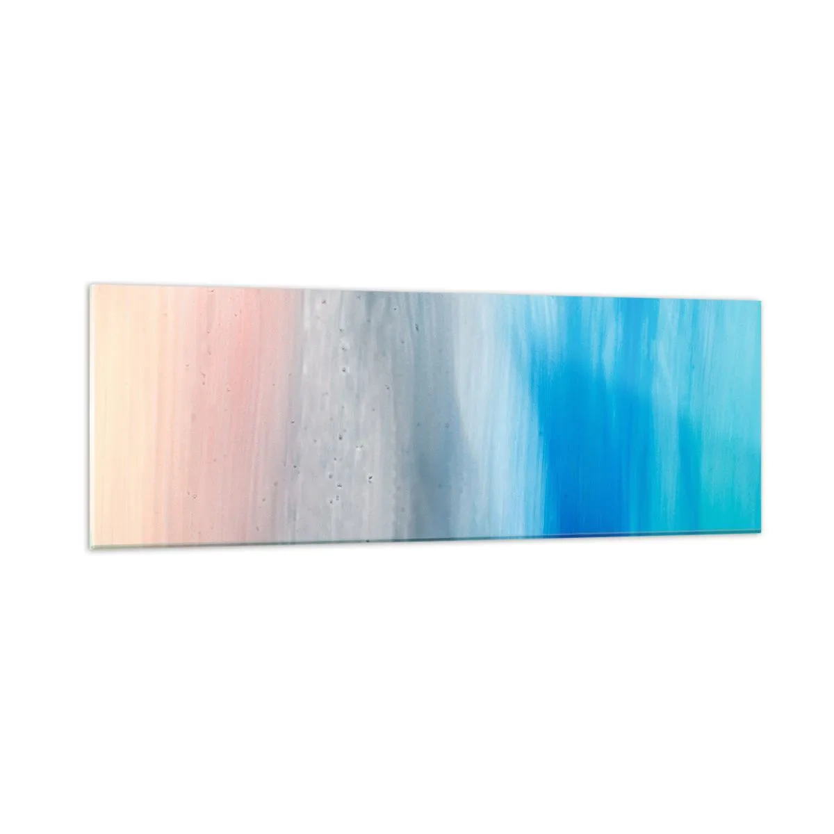 Schilderen op glas - Elementen: lucht - 90x30 cm