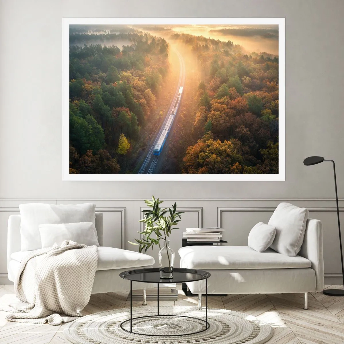 Poster - Herfst reis - 50x40 cm