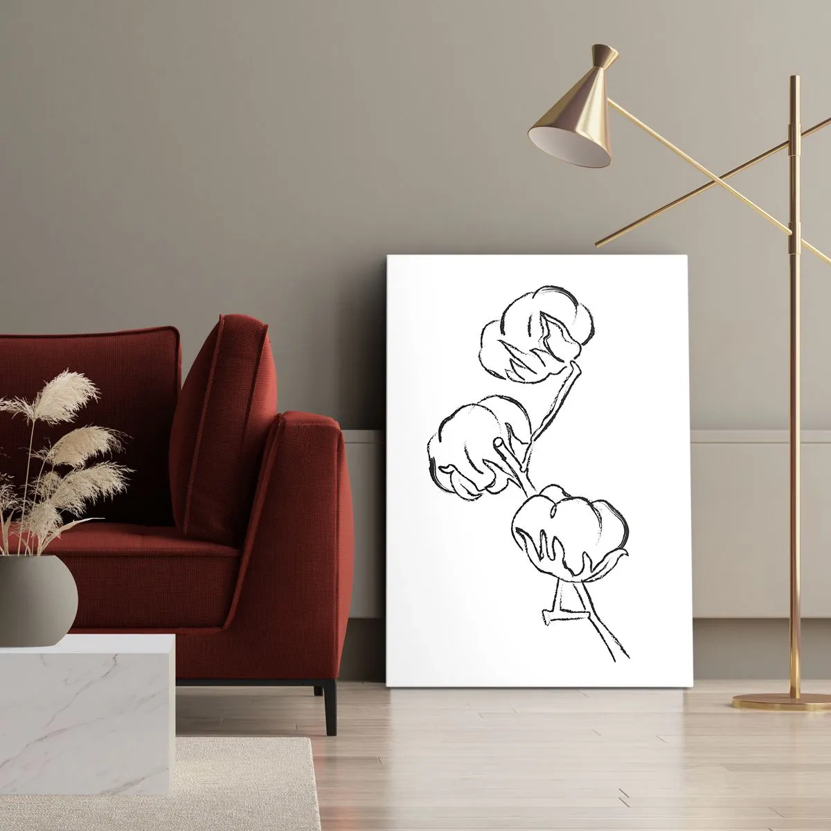 Schilderen op canvas - Katoen dons - 50x70 cm