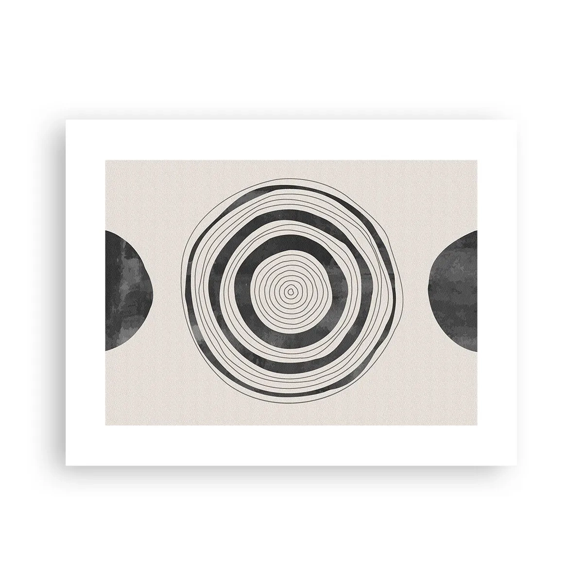 Poster - Wat belangrijk is, is wat er tussenin zit - 40x30 cm