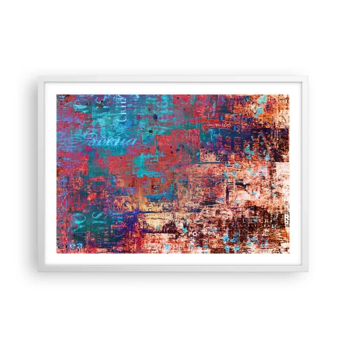 Poster in een witte lijst - Geheugen en vergetelheid - 70x50 cm