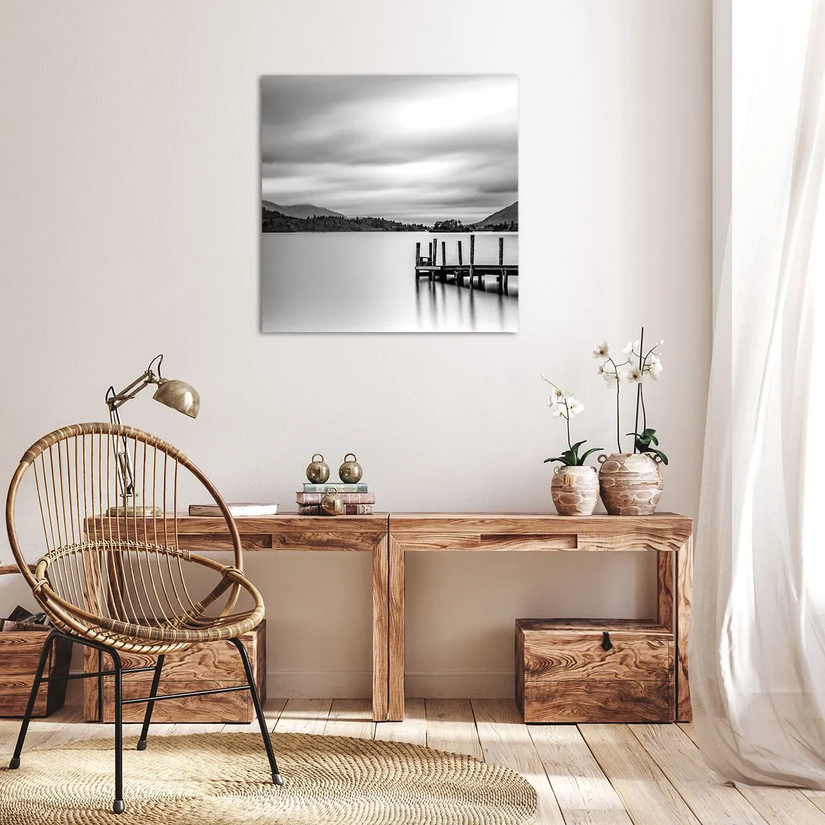 Schilderen op canvas - Zachtheid en kracht - 30x30 cm