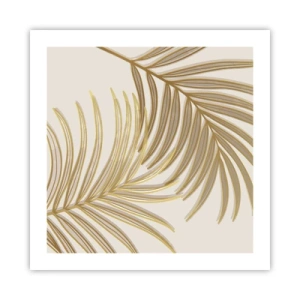 Poster - Gouden Palm! - 50x50 cm