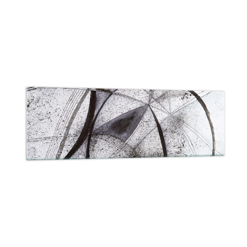 Schilderen op glas - Futuristische fantasie - 160x50 cm