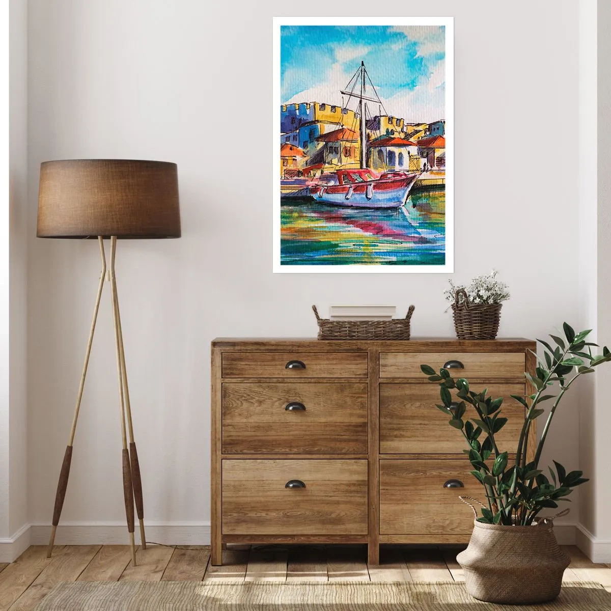 Poster - Regenboogmiddag - 50x70 cm