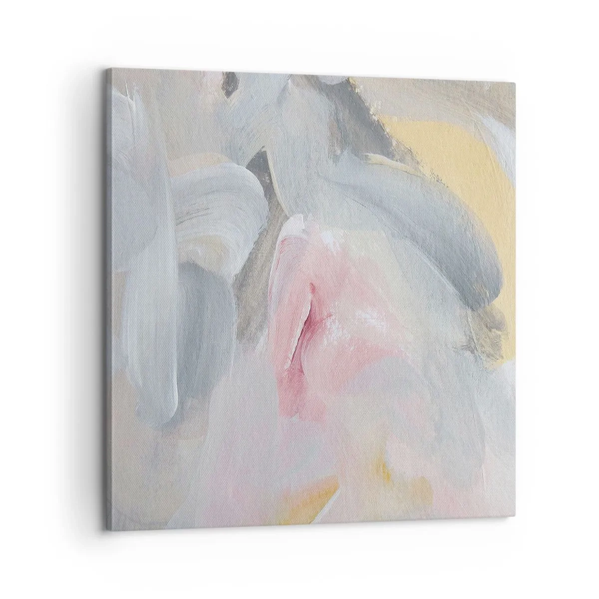 Schilderen op canvas - In een pastelkleurige wereld - 60x60 cm