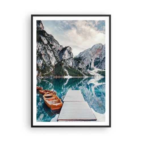 Poster in een zwarte lijst - We zullen je schoonheid laten zien - 70x100 cm