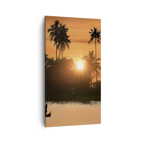 Schilderen op canvas - Tijd om te ontspannen - 45x80 cm