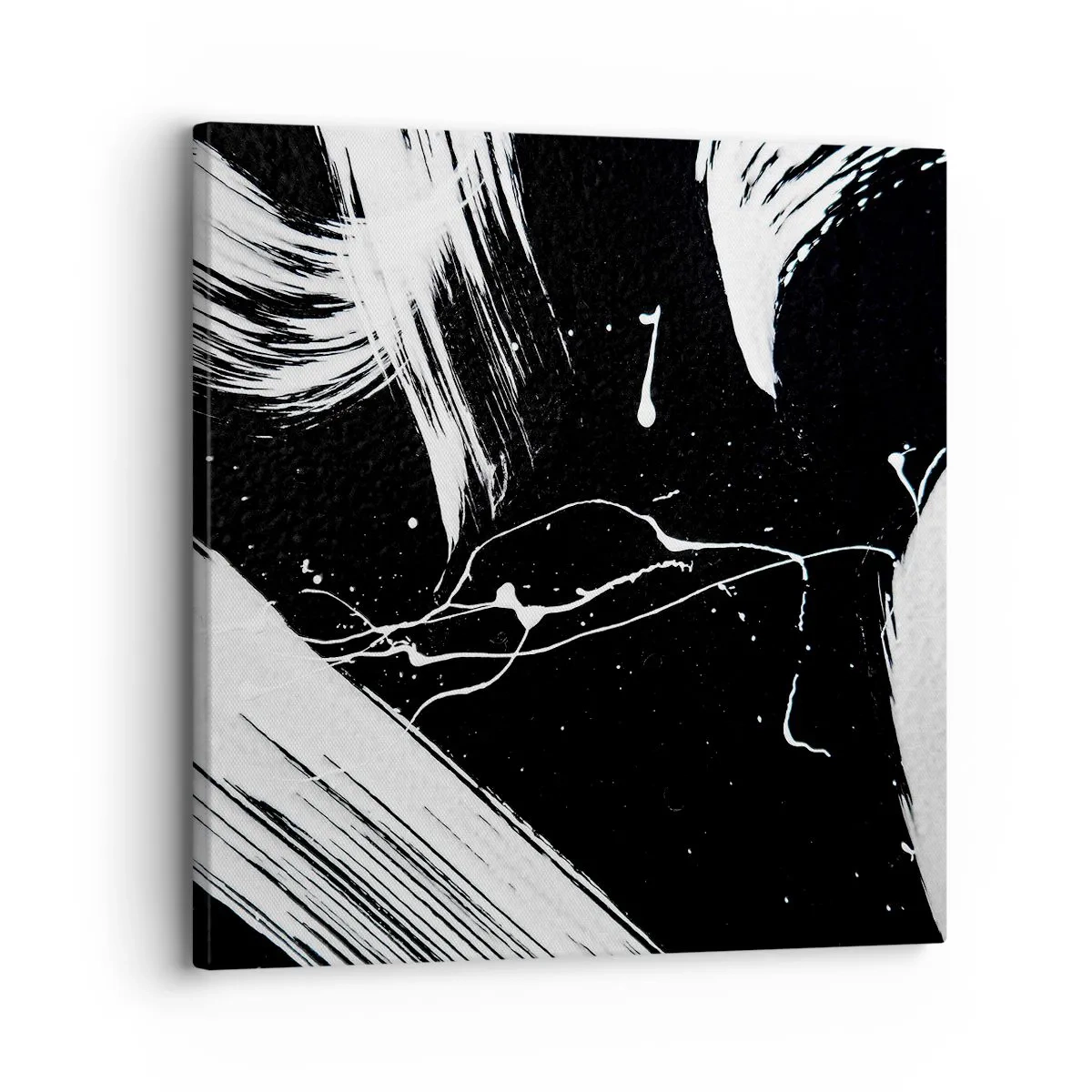 Schilderen op canvas - Breek de duisternis - 30x30 cm