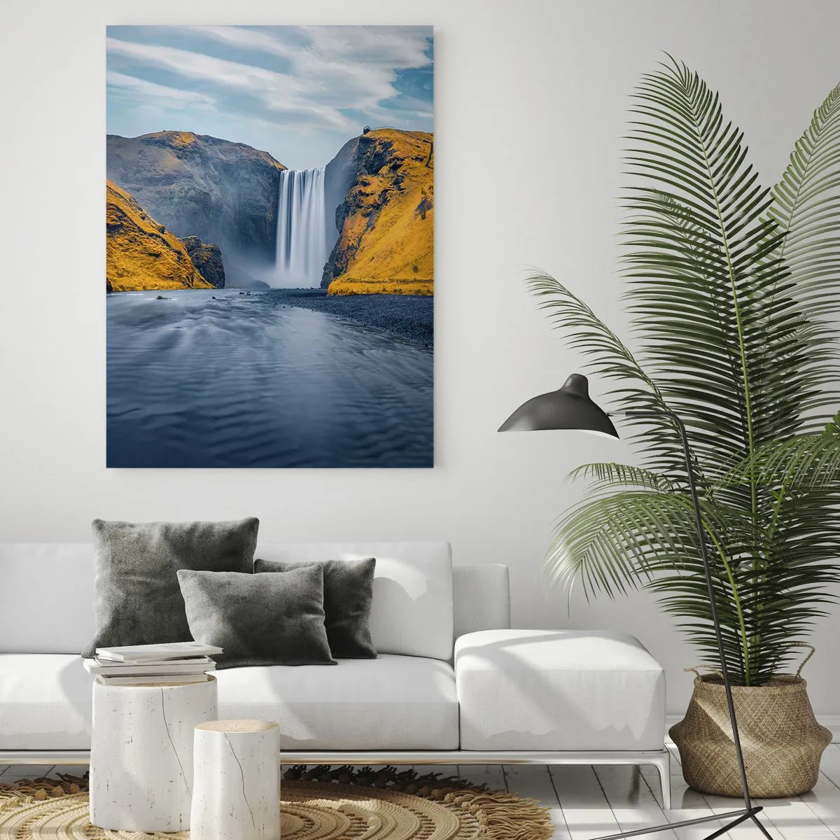 Schilderen op glas - Eeuwige duur, eeuwige beweging - 50x70 cm