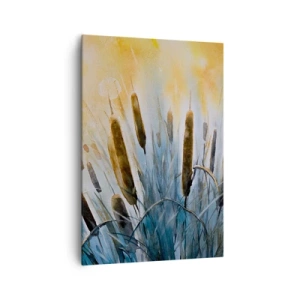 Schilderen op canvas - De kou van het water, de hitte van de zon - 70x100 cm