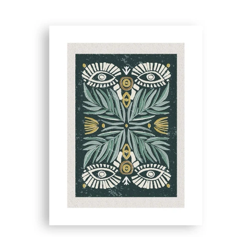 Poster - Als een volksuitsnede - 30x40 cm