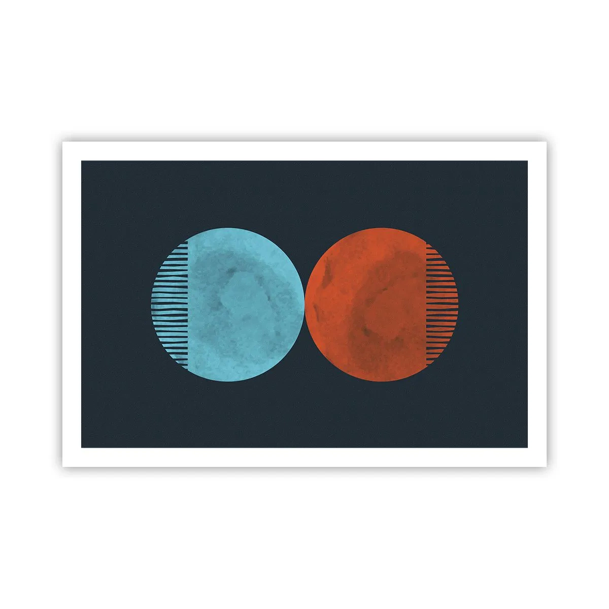 Poster - Alleen geometrie? - 91x61 cm