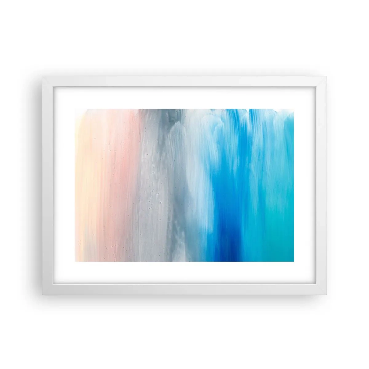 Poster in een witte lijst - Elementen: lucht - 40x30 cm