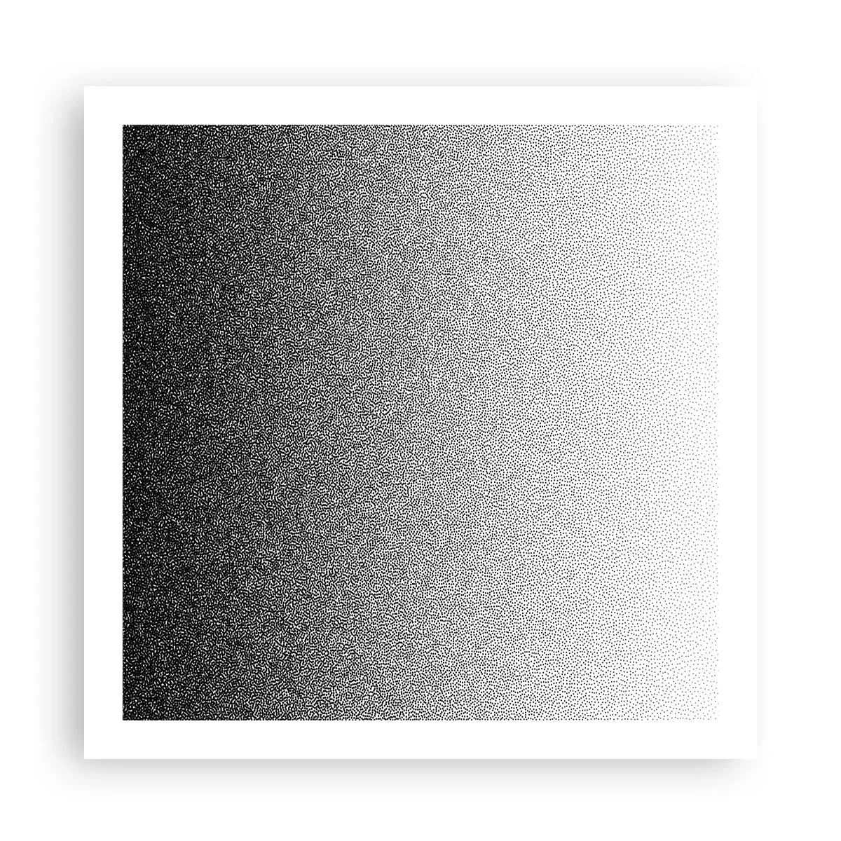 Poster - Naar het licht - 60x60 cm