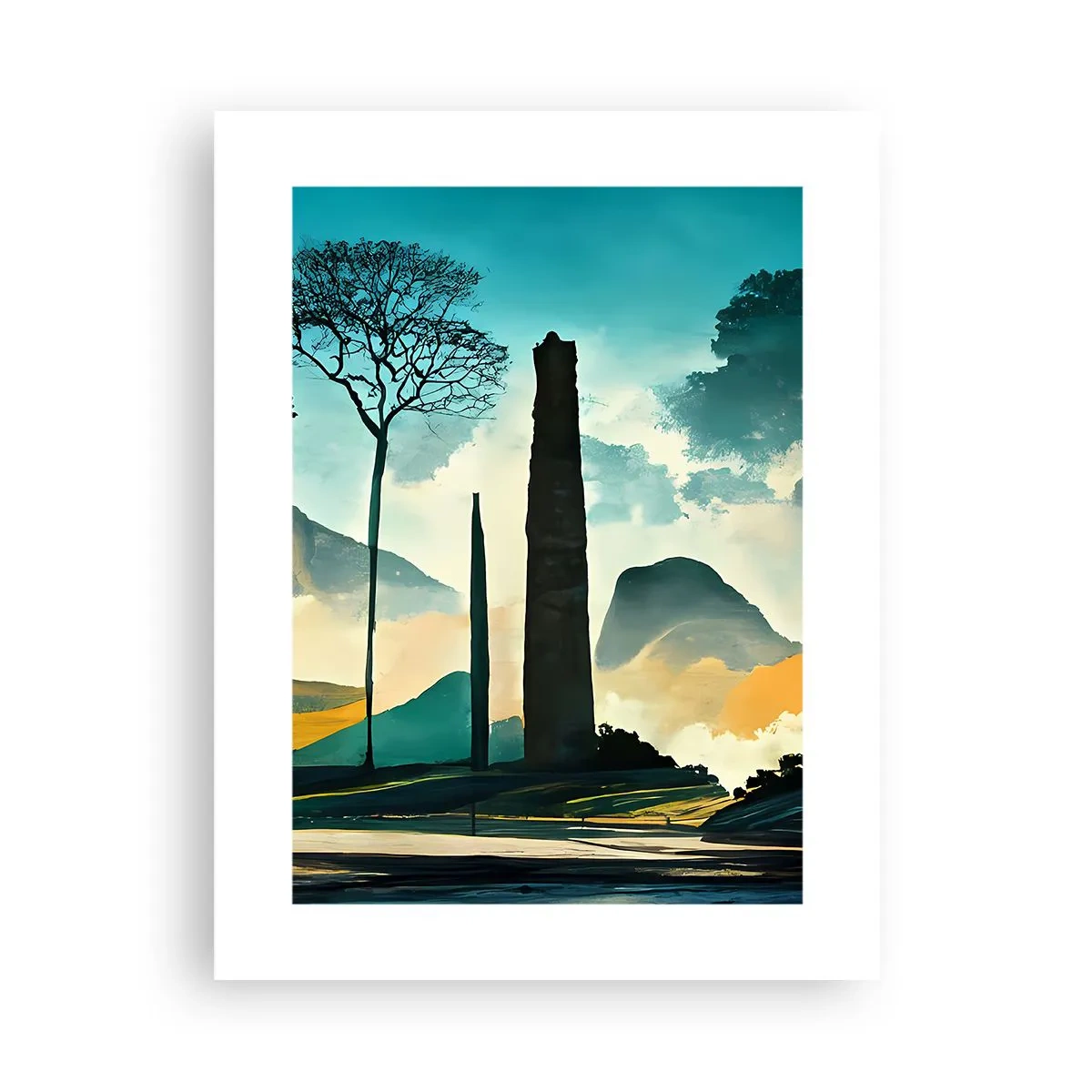 Poster - Nog hoger en hoger - 30x40 cm