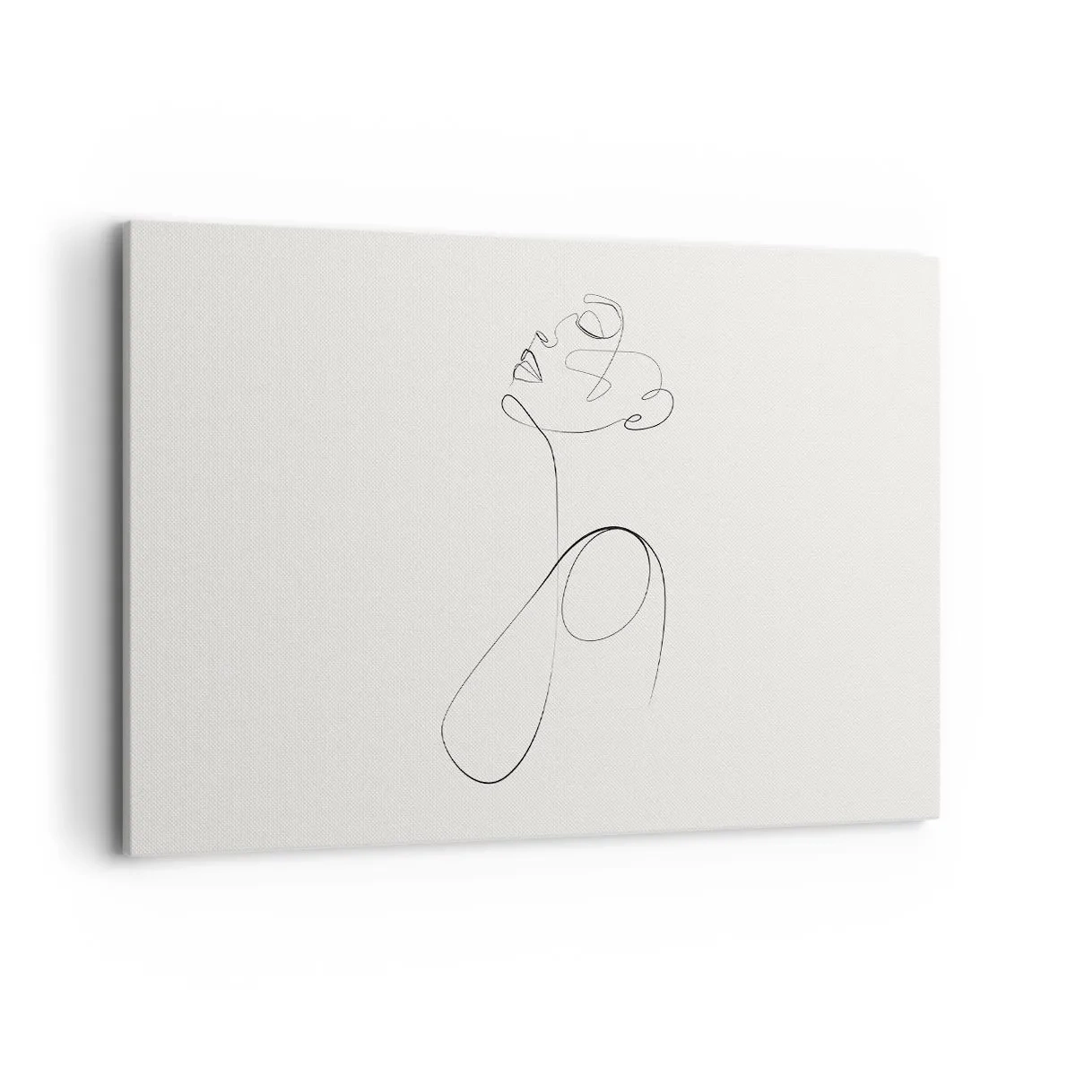 Schilderen op canvas - Loopt in dromen - 120x80 cm