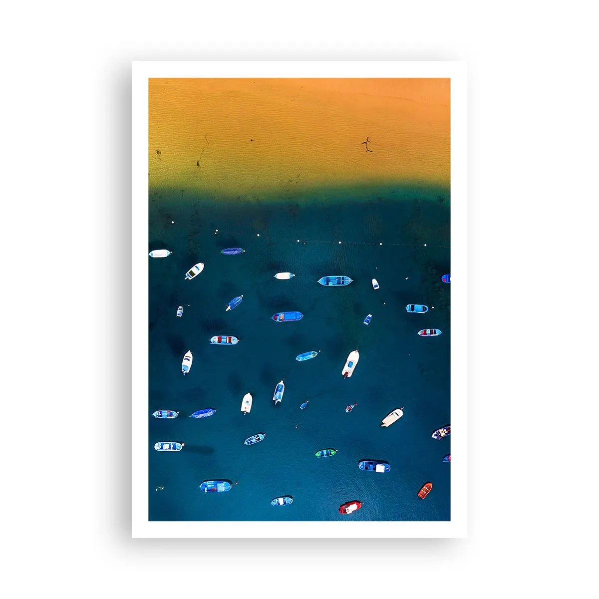 Poster - Vakantie spel - 70x100 cm