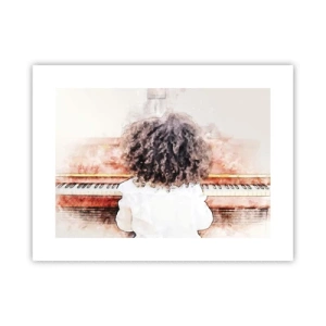 Poster - In de nieuwe wereld - 40x30 cm