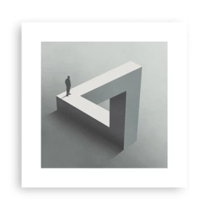 Poster - Maar het is toch mogelijk - 30x30 cm