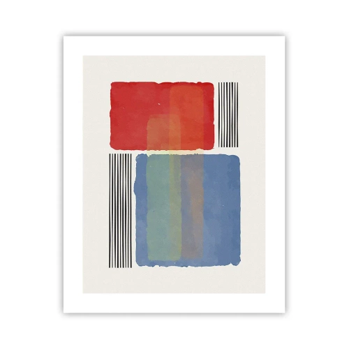 Poster - De geest en de letter van de geometrie - 40x50 cm